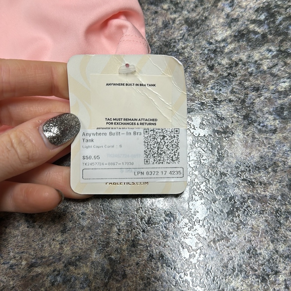 NWOT Fabletics Tank - Picture 2 of 3